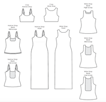 Load image into Gallery viewer, Titillating Tank/Dress PDF Sewing Pattern
