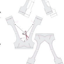 Load image into Gallery viewer, Two Faced Top PDF Sewing Pattern