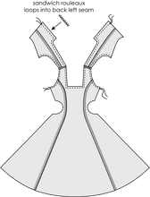 Load image into Gallery viewer, GS Darling Dress PDF Sewing Pattern