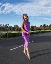 Load image into Gallery viewer, View B Dress Length Front View