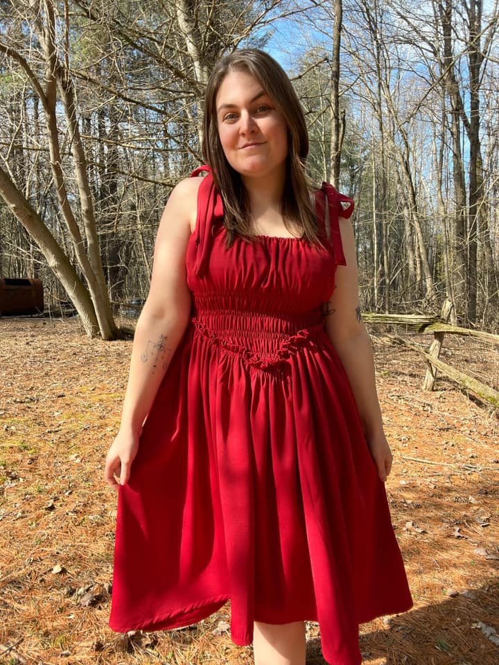 Shirley Shirred Dress PDF Sewing Pattern – Gracie Steel