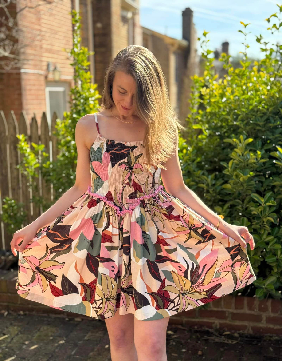 Shirley Shirred Dress PDF Sewing Pattern