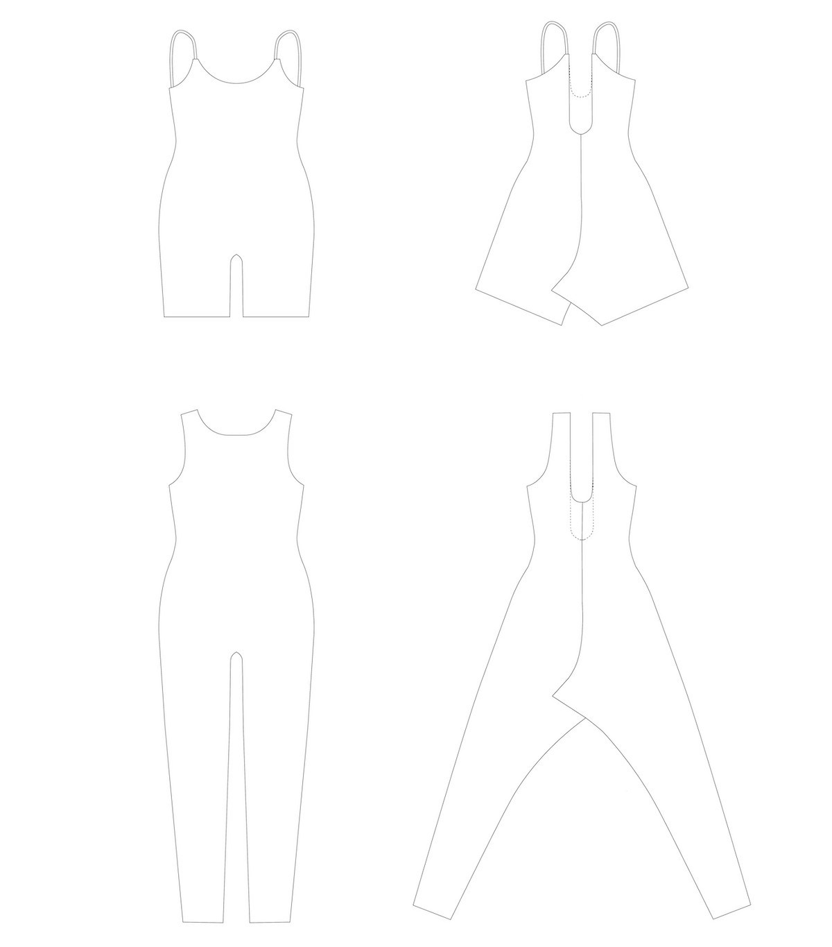 Roving Romper PDF Sewing Pattern