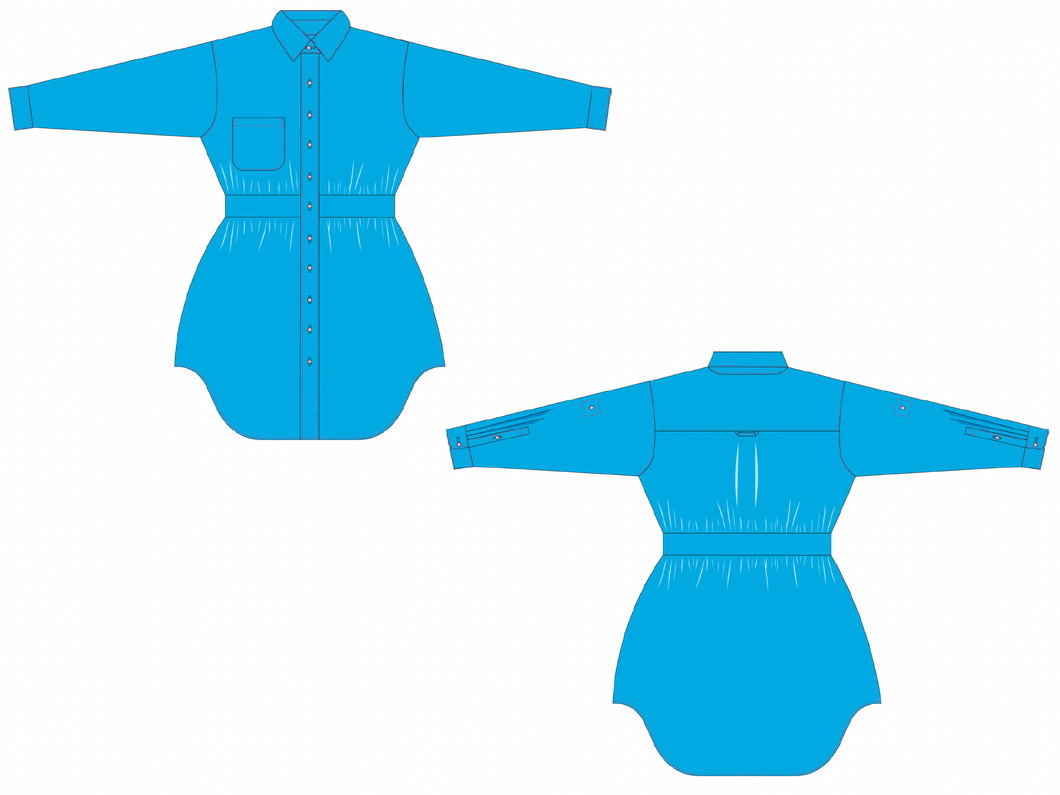 Expansion Locker Loop Shirt PDF Sewing Pattern