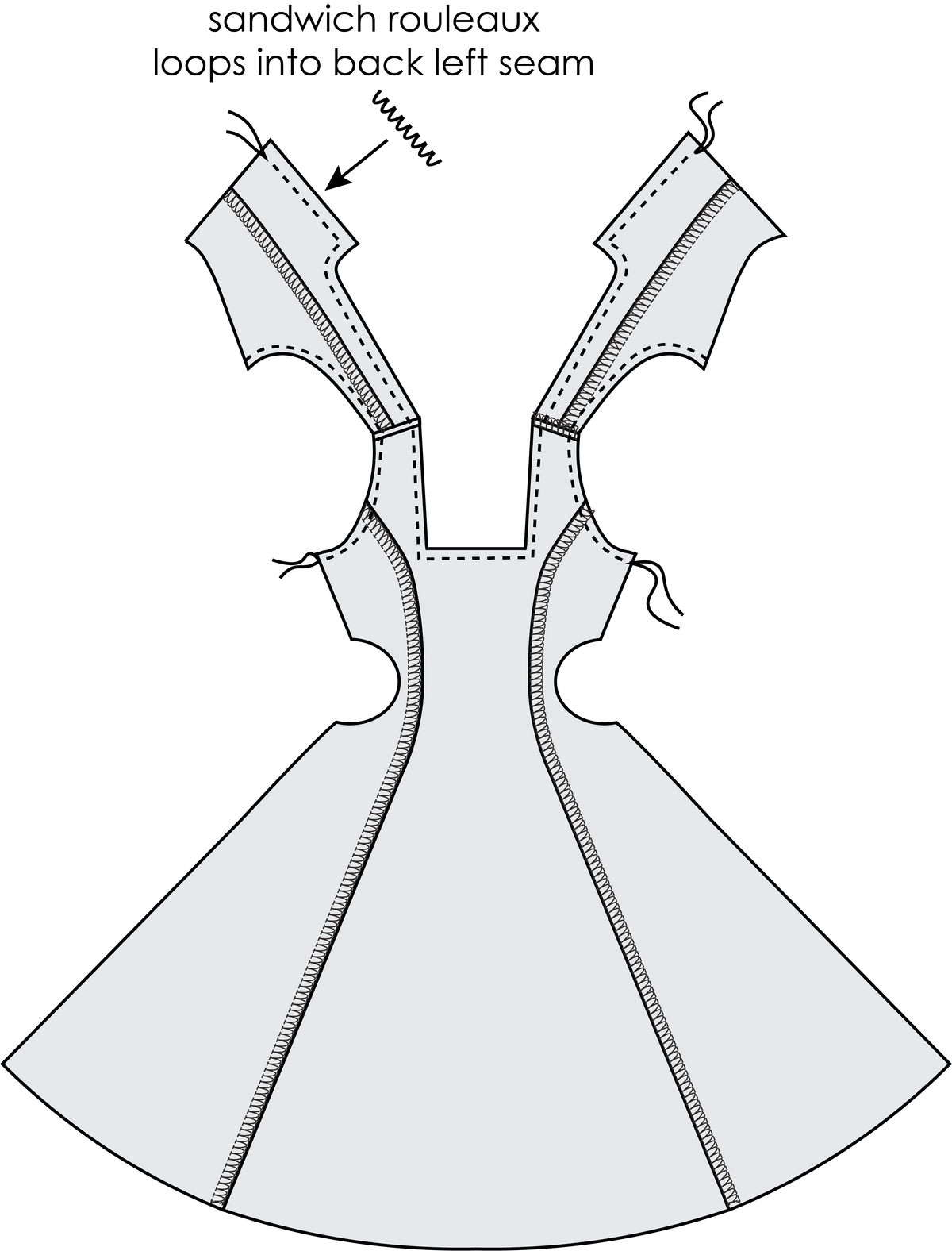 GS Darling Dress PDF Sewing Pattern