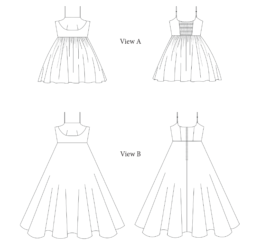 Frolic Frock PDF Sewing Pattern
